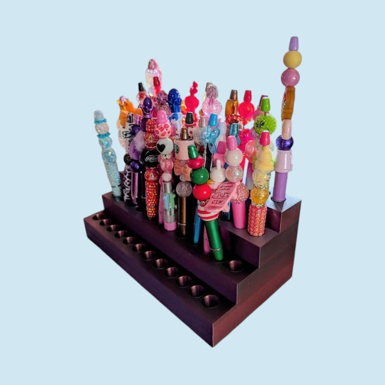 3D Printed 48 Beaded Pen Holder