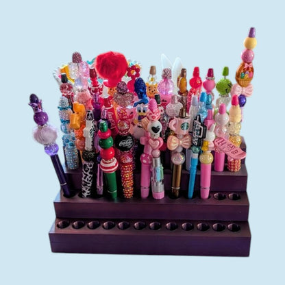 3D Printed 48 Beaded Pen Holder