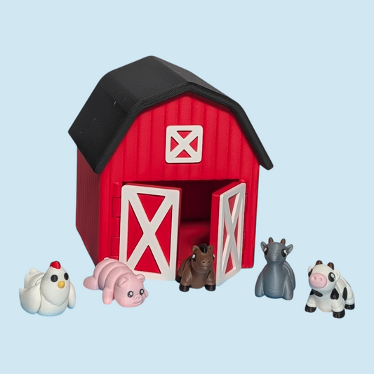 Farm Animal Playset